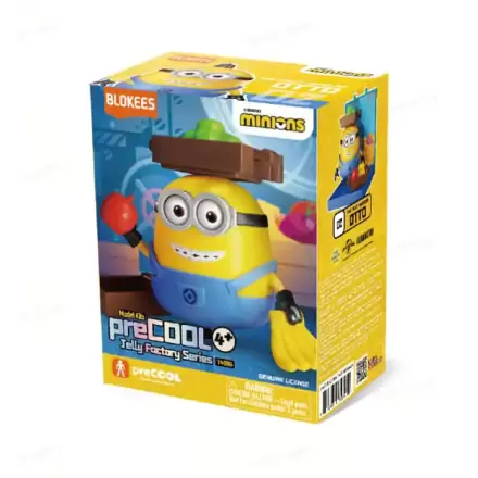 Minions Blokees PreCool Jelly Factory Series 1 Plastic Model Kit 02 Otto the Fruit handler / Set de model din plastic poza produsului