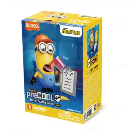 Minions Blokees PreCool Jelly Factory Series 1 Set model din plastic 04 Kevin the Jelly Taster poza produsului