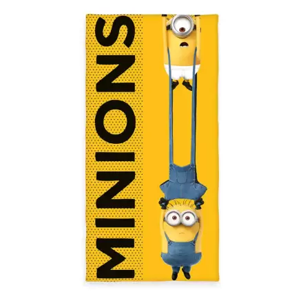 Minions Prosop Velur 75 x 150 cm poza produsului