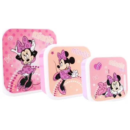Minnie Mouse Snackbox Set Fresh Bites 12 cm poza produsului