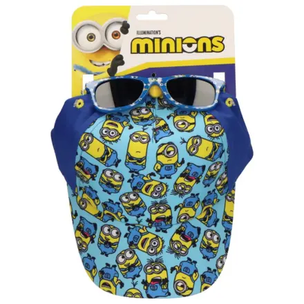 Set Minions Blue ochelari de soare și șapcă de baseball poza produsului