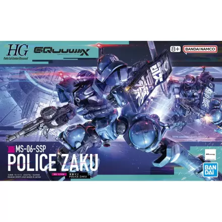 Mobile Suit Gundam GQuuuuuuX Police Zaku figurina poza produsului