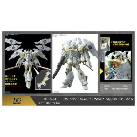 Mobile Suit Gundam HG 1/144 Black Knight Squad Cal-rea trusa de model figura poza produsului