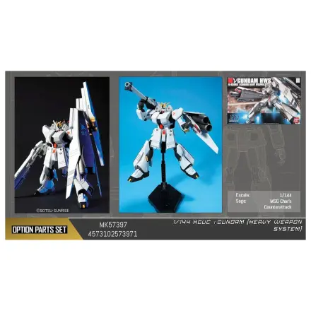 Mobile Suit Gundam HWS HGUC 1/144 v Gundam Heavy Weapon System kit de model figurina poza produsului