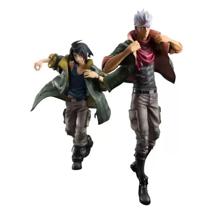 Mobile Suit Gundam Iron-Blood Orphans G.E.M. Series Statuie din PVC Mikazuki Augus & Orga Itsuka 26 cm poza produsului