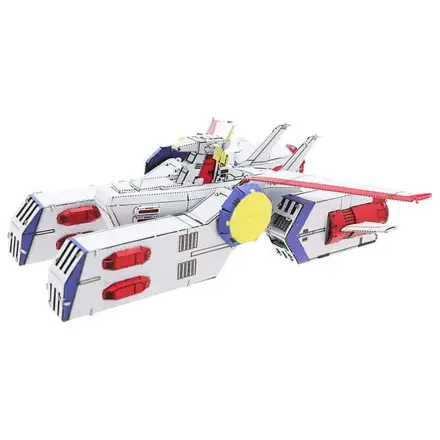 Mobile Suit Gundam Metallic Nano Puzzle Model Kit White Base 6 cm poza produsului