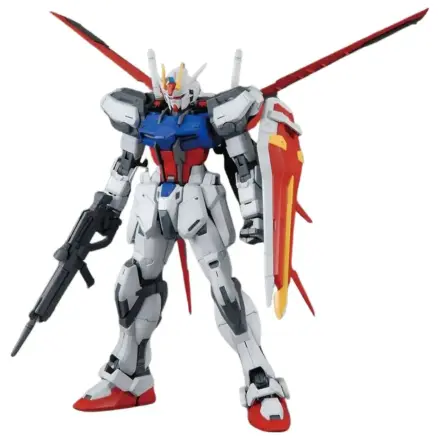 Mobile Suit Gundam MG 1/100 Aile Strike Ver RM set model figurina poza produsului