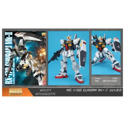 Mobile Suit Gundam MG 1/100 MK-II ver 2.0 kit model figurina poza produsului