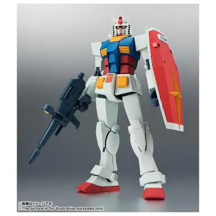 Figura Mobile Suit Gundam Robot Spirits RX 78 2 Gundam ver ANIME Reissue 12,5 cm poza produsului