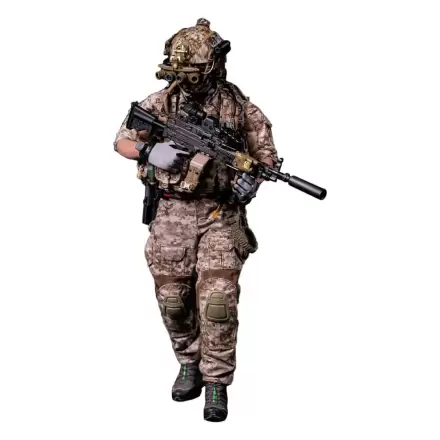 Figurină de acțiune militară modernă 1/6 Geronimo Devgru - MK46 MOD1 Gunner (Operation Neptune Spear) 30 cm poza produsului
