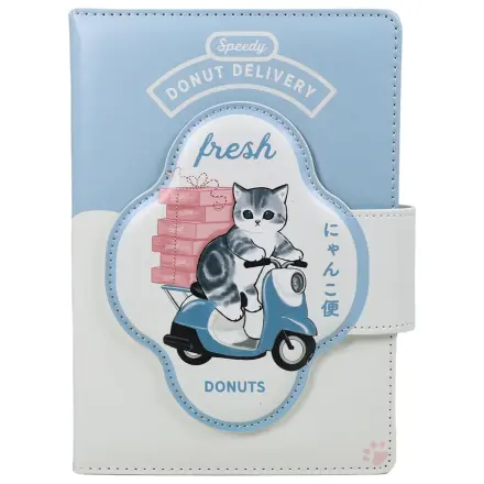 Mofusand A5 Caiet Fresh Donuts poza produsului