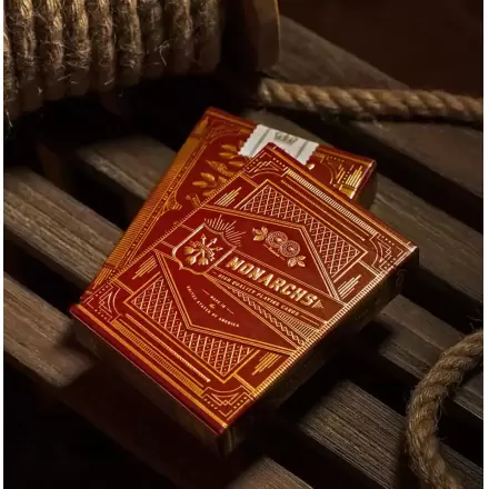 Monarchs Playing Cards Roșu Cărți de Joc poza produsului