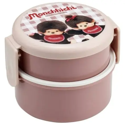 Monchhichi Cutie de pranz rotunda pe doua niveluri poza produsului