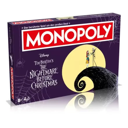 Monopoly Board Game Nightmare Before Christmas Versiunea în germană poza produsului