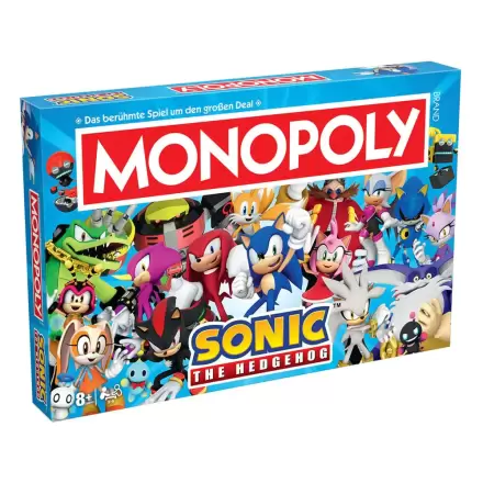 Monopoly Joc de societate Sonic the Hedgehog *German Version* termékfotója