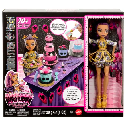 Monster High Papusa de zi de nastere Clawdeen Wolf poza produsului