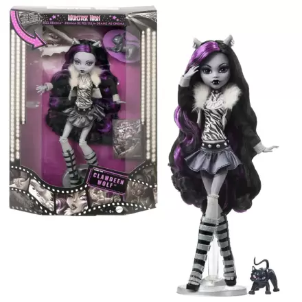 Păpușă Monster High Reel Drama Clawdeen Wolf poza produsului