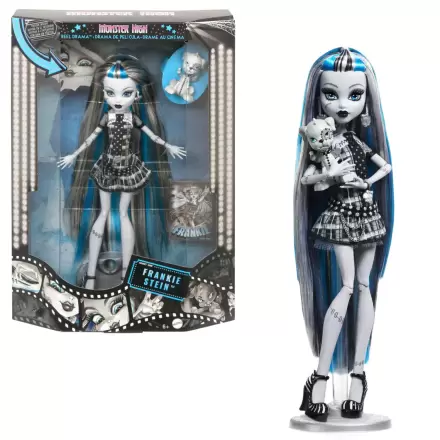 Păpușă Monster High Reel Drama Frankie Stein poza produsului
