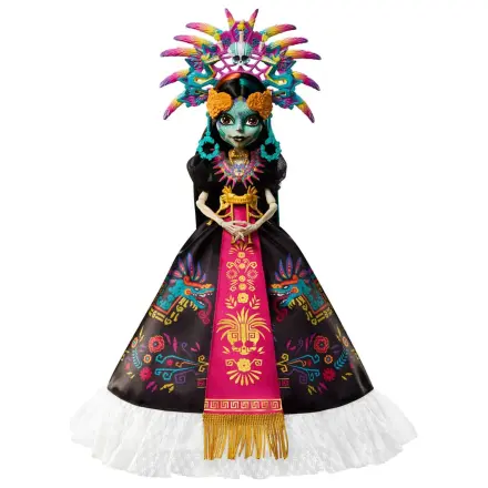 Păpușă Monster High Skullector Skelita Calaveras Día de Muertos Ediție 32 cm poza produsului