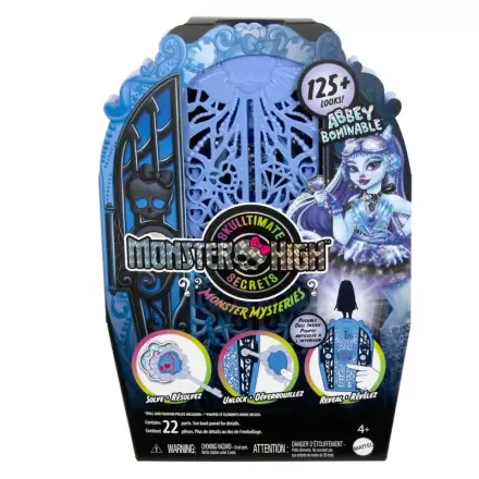 Păpușă Monster High Skulltime Secrets Abbey Bominable + dulap termékfotója