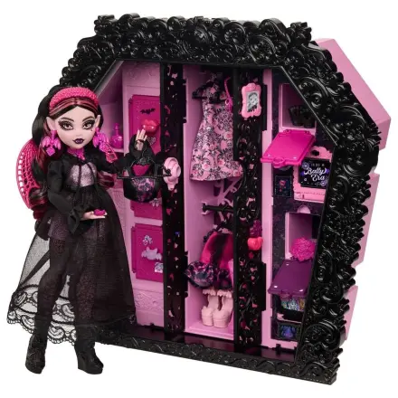Monster High Ultimate Skulltimate Papusa si dulap Draculaura poza produsului
