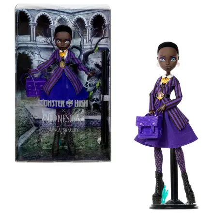 Monster High Wednesday Bianca papusa poza produsului