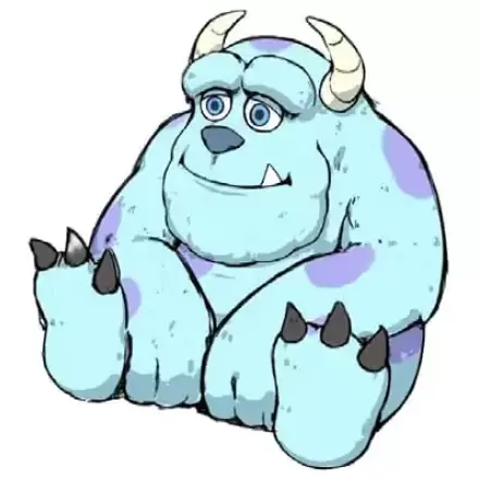 Monsters, Inc. / Monsters University Pușculiță Sulley 15 cm poza produsului