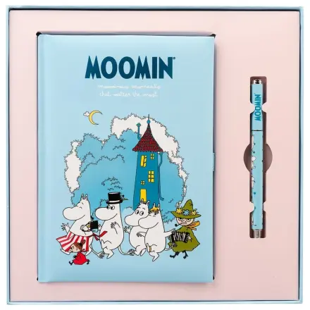 Moomin A5 set caiet si pix poza produsului