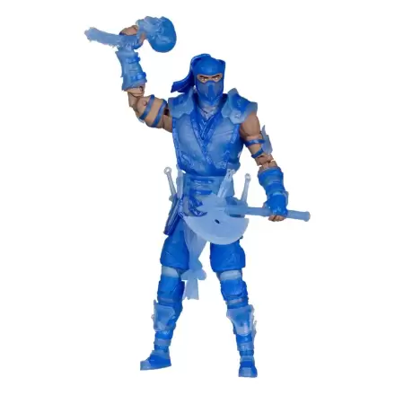 Mortal Kombat Figurina de actiune Glow in the Dark Edition Sub-Zero (Gold Label) 18 cm poza produsului