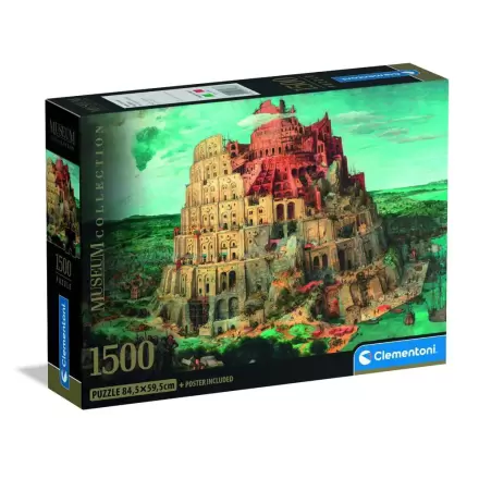 Museum Bruegel The Tower of Babel puzzle 1000 piese termékfotója