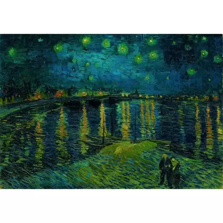 Puzzle Muzeul Van Gogh Noapte Înstelată deasupra Ronului 1000 piese termékfotója