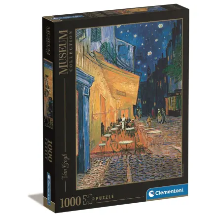 Art Cafe Terrace at Night Van Gogh puzzle de 1000 de piese poza produsului