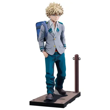 My Hero Academia PVC Figurina 1/8 Katsuki Bakugo Uniforma Liceului U.A. versiune 2Dimensioning 23 cm poza produsului