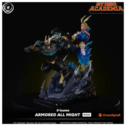 My Hero Academia Armored All Might Statuie Ikigai 1/6 de Tsume 48cm poza produsului