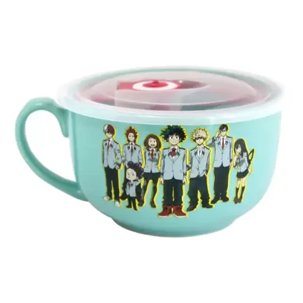 Bol pentru ramen My Hero Academia cu capac și mâner UA 532 ml termékfotója