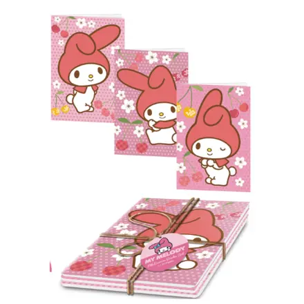 My Melody Set de 3 caiete de exerciții poza produsului