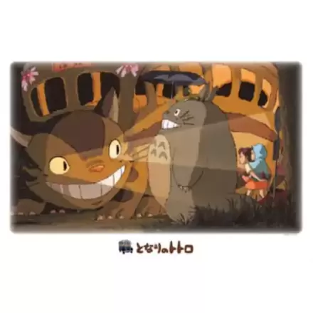 My Neighbor Totoro Puzzle tip jigsaw Catbus in the night (1000 piese) poza produsului