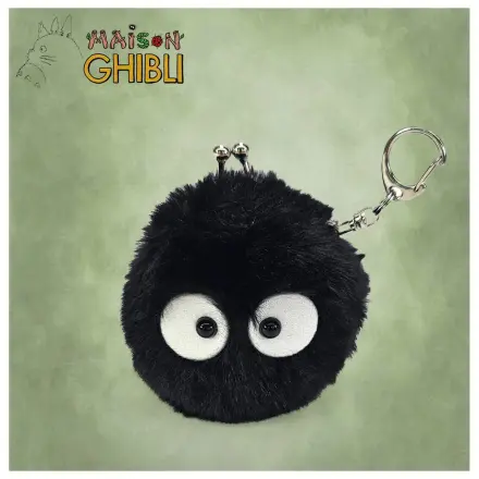 My Neighbor Totoro Funwari Mini poșetă de monede din pluș Soot Sprite poza produsului