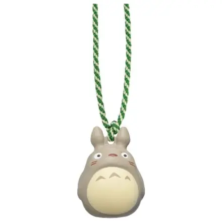 My Neighbor Totoro Grey Totoro Strap Bell Netsuke poza produsului