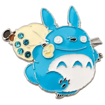 My Neighbor Totoro brosa metalica Middle Totoro poza produsului