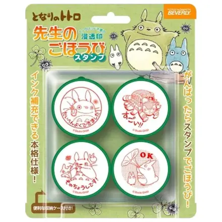 My Neighbor Totoro Stamp Totoro & Catbus Congratulations Timpru My Neighbor Totoro Totoro si Catbus Felicitari poza produsului