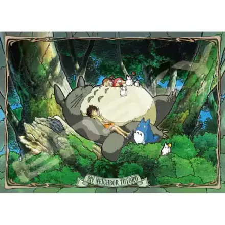 My Neighbor Totoro Puzzle Mozaic Sticlă Colorată Pui de Somn cu Totoro (500 piese) poza produsului