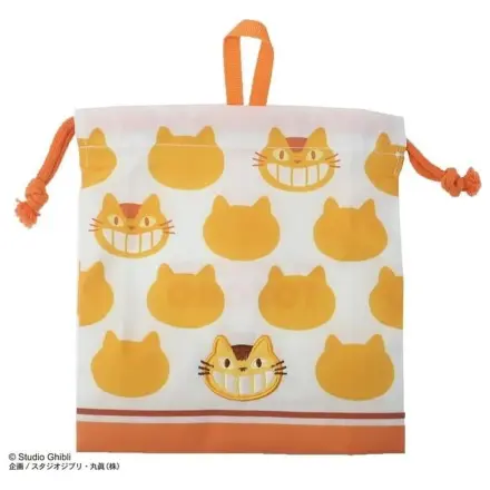 My Neighbor Totoro Sac de depozitat rufe Catbus Silhouette 20 x 19 cm poza produsului