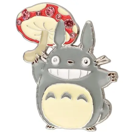 My Neighbor Totoro brosa metalica Totoro Ciuperca poza produsului
