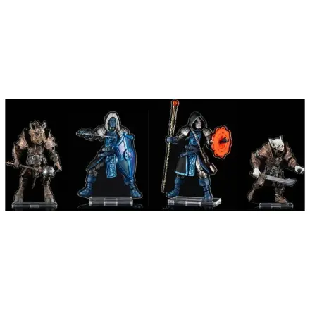 Mythic Legions Acrylic Figures 4-Pack Villainous Set B 3 cm poza produsului