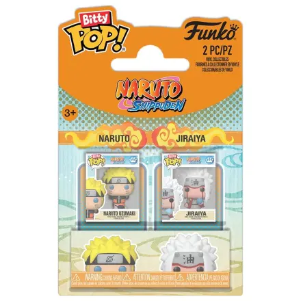 Naruto Bitty Funko POP! Figurine de Vinil Pachet de 2 Naruto & Jiraiya 2 cm poza produsului