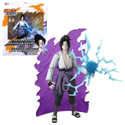 NARUTO Sasuke with transf. effect Figura Anime Heroes Beyond 17cm poza produsului
