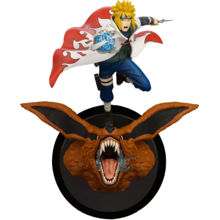 Naruto Shippuden Statuie PVC 1/8 Minato Namikaze Vs Vulpe cu Nouă Cozi 41 cm termékfotója