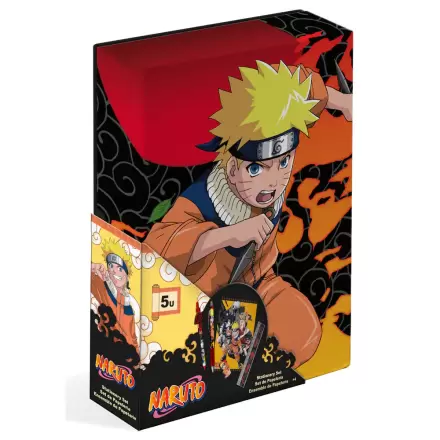 Naruto Shippuden Set cutie articole de papetărie 5 piese termékfotója