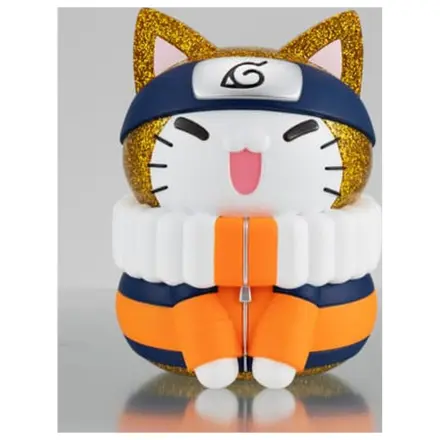 Naruto Shippuden Mega Cat Project Nyanto! Giant Nyaruto Series Trading Figure Naruto Uzumaki Gold Ver. 10 cm poza produsului